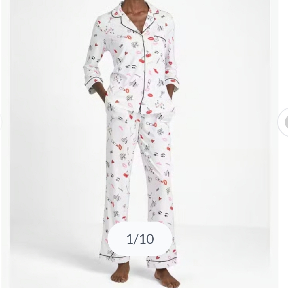 Kate Spade Pajama Set With Love - L - Picture 3 of 3